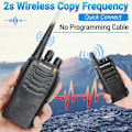 Pikkukuva 7 / 8: 2 kpl BaoFeng BF 888 S V2 UHF Radiopuhelin / Walkie Talkie Sisäänrakennettu LED-taskulamppu