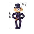 Miniatyrbild 1 av 3: Skibidi Toalett Plyschleksaker, Högkvalitativ Kort Plysch, PP Bomullsfyllning, Mjuk Plysch Animering, Toalettman Spoof Plyschleksaker Female clock person