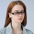 Pikkukuva 2 / 5: 90 asteen vaakasuuntaiset sängyssä lukulasit makuuprisma lasit laiskat lasit (HANKI NE)