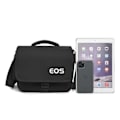 Miniatyrbild 4 av 5: DSLR-kameraväska crossbody multifunktionskit utomhus handbagage svart liten storlek Black small size