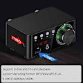 Miniatyrbillede 4 af 5: 100W HiFi Forstærker Klasse Bluetooth 5.0 Lille Digital Effektforstærker Understøtter U Disk SD Kort RCA Lydindgang