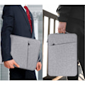 Miniatyrbilde 11 av 11: INF Bærbar PC 14,1 tommer/15,4 tommer Canvas Grå Grå