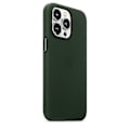 Miniatyrbilde 2 av 3: Lær Telefondeksel for Iphone 13 Pro Lærdeksel med Magsafe Sequoia Grønn Sequoia Green