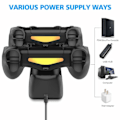 Pikkukuva 6 / 7: INF Kaksoislatausasema kahdelle PS4/PS4 Slim/PS4 Pro -ohjaimelle