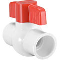 Miniatyrbilde 1 av 3: 32mm PVC kuleventil for vannforsyningsrør, glideforbindelse 32mm
