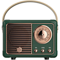 Pikkukuva 1 / 8: Retro Bluetooth-kaiutin, klassinen vanhan tyylin radiomuotoilu, Bluetooth 5.0 langaton yhteys, tukee TF-korttia Green