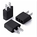Miniatyrbillede 6 af 6: iPhone Oplader - Hurtig Oplader Hoved + Kabel 20W USB-C + EU til US Adapter, Hvid 2-pak (med Oplader Opbevaringspose)