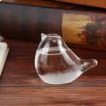 Glas Väderleksprognos Fågelform Kristall Skrivbordsdekor Glashantverk 70ML