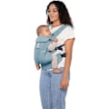 Miniatyrbild 4 av 8: Nyfödd bärsele, användbar från födsel till 20 kg, ergonomisk hållare, 4 transportpositioner Skifferblå Slate Blue