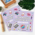 Miniatyrbillede 1 af 7: En farvebog til voksne og teenagere med super søde billeder og simple og afslappende mønstre, velegnet til en afslappende bog make up