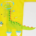 Miniatyrbild 6 av 7: Barnregnrockar Regnponcho Flickor Pojkar Regnjacka Vattentät Poncho Småbarn Cartoon Regnkläder Återanvändbar med Bärbar Väska S-4XL Storlek Yellow 4XL / 13-14 Years