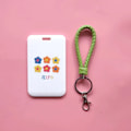 Miniatyrbild 1 av 6: Kreditkortshållare för kvinnor Plast Mode Söt Kvinnlig Omslag Studentkortfodral Buss ID Halsband Badge I String In String