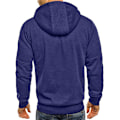 Miniatyrbilde 3 av 4: Herre hettegensere Sweatshirt glidelås opp lette jakker 1 Navy XL