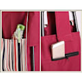 Miniatyrbillede 5 af 5: Indkøbsposer, Bærbar Sammenklappelig Erstatningspose Vandtæt 40L Oxford Canvas Indkøbsvogn Backup Trolley Tasker, Genanvendelig Ekstra Taske