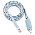 Miniatyrbillede 3 af 4: USB RJ45 Konsolkabel 1,8 m Windows 8, 7, Vista, Linux RS232