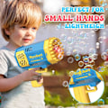 Miniatyrbild 4 av 5: Leksaker för 3-8 år gamla pojkar och flickor: 2-pack bubbelmaskin för barn med bubbellösning