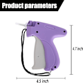 Miniatyrbilde 7 av 7: Kles symaskin, klesmerkemaskin, mini kles symaskin, kles symaskin Purple