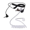 2,5 mm headset-øretelefon til amatørradio - sort