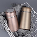 Miniatyrbilde 5 av 5: 320ml Mini Søte Kaffe Vakuumflasker Termos Rustfritt Stål Reise Drikke Vannflaske Termoser Kopper Og KrusC[C] Sølv Silver