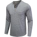 Pikkukuva 2 / 4: Miesten pitkähihaiset polopaidat taskulla, rennot golfpaidat Grey1 M