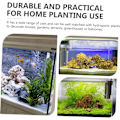 Miniatyrbild 3 av 6: Hydroponisk planteringskorg för fiskakvarium, vattengräs planteringskorg, blomkruka fiskakvarium dekoration fiskakvarium planter ihålig planteringskorg green