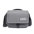 Miniatyrbild 4 av 5: DSLR-kameraväska Crossbody Multifunktionell Kit Utomhus Handbagage Mörkgrå liten storlek Black