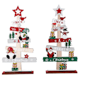Miniatyrbild 4 av 4: Julbordsskylt i trä Julborddekoration Jultomtebordsskylt Juldukning Julfest A