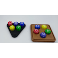 Miniatyrbilde 8 av 8: Koreansk Tradisjonelt Gonggi Spill – Stein Fangst Spillsett - Gonggi Stein Kasting Spill Inspirert av Squid Game 2 (5stk + Base) Square