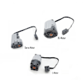 Miniatyrbillede 3 af 5: Tekniske Dele Motor Byggeklods Motor Servo Motor 88004 til Power Functions Elektrisk Samlet Byggeklods Legetøj Fotofarve grey