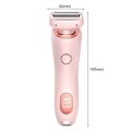 Miniatyrbilde 11 av 11: 2-i-1 Bikini Trimmer Elektrisk Barbermaskin for Kvinner, Silky Glide Pro Hårfjerning for Barbering av Ben, Armer, Underarmer og Ansikt Rosa Pink