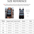 Pikkukuva 4 / 7: Naisten kaksiosainen uimapuku Gradient Color Tankini Set Top shortsit matalavyötäröinen urheilullinen uimapuku Bikini Blue+black One Size