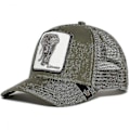 Miniatyrbillede 2 af 2: Voksen Sort Panther Mesh Cap Sommer Baseball Cap Trucker Cap W-WELLNGS Elefant Elefant Elephant