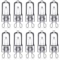 G9 halogenlampor 25W, 230V, 10-pack 25W 25W