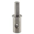 Isbore Adapter Passer til Borepatron: 1/2 Plus og 1/4 tomme Hul til 1/4 tomme-20 Vinge & Lås S