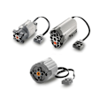 Miniatyrbillede 4 af 5: Tekniske Dele Motor Byggeklods Motor Servo Motor 88004 til Power Functions Elektrisk Samlet Byggeklods Legetøj Fotofarve grey