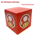 Miniatyrbild 1 av 2: Passar för Nintendo SWITCH spelkortbox 16 i 1 vikbar kortbox temaserie minneskortbox Red mushroom head