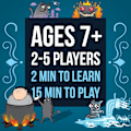 Miniatyrbilde 2 av 6: Exploding Kittens Recipes for Disaster Deluxe Spillsett av Exploding Kittens - Kortspill for Voksne, Tenåringer & Barn - Morsomme Familiespill