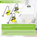 Miniatyrbilde 4 av 5: 10 stk støvsugerposer til Karcher støvsugere wd4 wd5 wd6 mv4 mv5 mv6