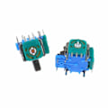 Miniatyrbilde 5 av 6: Blå 3D analog joystick til PlayStation 4 PS4 Xbox One blå one size