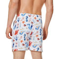 Miniatyrbilde 4 av 5: Badebukser for menn, hurtigtørkende badebukser, strandshorts for menn, sommer, fritid, badebukser, badetøy med nettingfôr og glidelåslommer