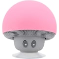 Pikkukuva 1 / 8: Sienispeaker, Mini kannettava langaton Bluetooth-sieni muotoinen kaiutin subwoofer imukupilla, sisäänrakennettu mikrofoni, vaaleanpunainen
