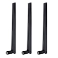Pikkukuva 1 / 8: 3 kpl WiFi-reitittimen SMA-langaton verkkokortin ulkoinen antenni ASUS RT-AC68u:lle