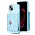 Plånboksfodral i Läder för iPhone 15