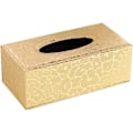 Miniatyrbillede 1 af 6: Lækre servietholder, attraktiv og robust rumopdeler etui servietholder i læder til bilindretning pakkeindhold læder husholdning (1 stk. guld) Gold