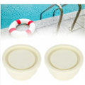 Miniatyrbild 5 av 5: Gummibuffertar för Poolstegar, 2-pack Poolstegsbuffertar för Säkerhetsbyte (Vit)
