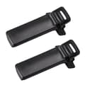 2 stk. reservedele til walkie talkie rygclips til radio Uv5r