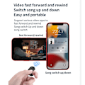 Miniatyrbillede 3 af 6: Trådløs Bluetooth Mobil Side Controller Douyin Fjernbetjening Sort black