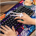 Miniatyrbillede 3 af 5: 4 stk. finger snacks spisepinde til gamere, snack clips kartoffelchips ekstra controllere gaming tilbehør