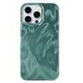 För iPhone 13 Pro Max 6.7 tum Telefonskal IMD Design Hybrid TPU+PC Telefonfodral