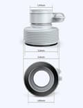 Miniatyrbillede 4 af 4: 2 stk. filterpumpe interface adapter til INTEX slangeadapter 1,25in til 1,5in